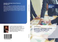 Capa do livro de Towards a Strategic Human Resource Management 