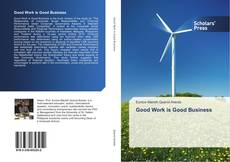 Capa do livro de Good Work is Good Business 