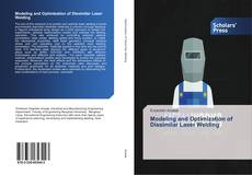 Capa do livro de Modeling and Optimization of Dissimilar Laser Welding 