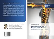 Couverture de Nanotechnology And Its Applications In Medicine