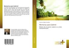Buchcover von Memorias para Gabriel