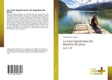 Buchcover von La Vraie Signification Du Baptême De Jésus