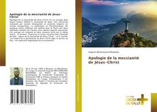 Couverture de Apologie de la messianité de Jésus-Christ