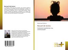 Bookcover of Recueil de textes