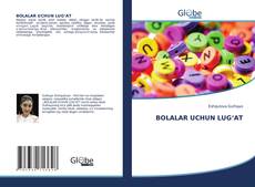 Bookcover of BOLALAR UCHUN LUG‘AT