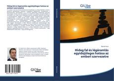 Portada del libro de Hideg fal és légáramlás egyidejűleges hatása az emberi szervezetre