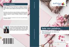 Buchcover von Solo son palabras...