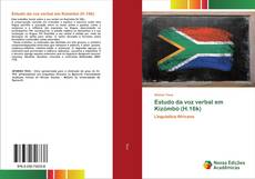 Buchcover von Estudo da voz verbal em Kizómbò (H.16k)