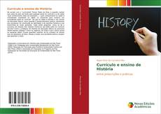 Обложка Currículo e ensino de História