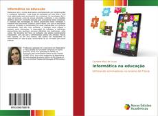 Informática na educação kitap kapağı