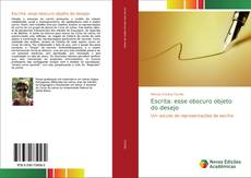 Capa do livro de Escrita: esse obscuro objeto do desejo 