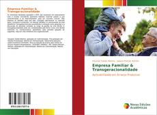 Capa do livro de Empresa Familiar & Transgeracionalidade 