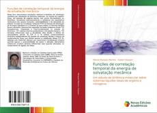Buchcover von Funções de correlação temporal da energia de solvatação mecânica