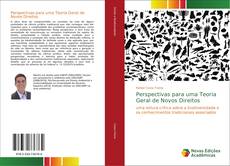 Perspectivas para uma Teoria Geral de Novos Direitos kitap kapağı