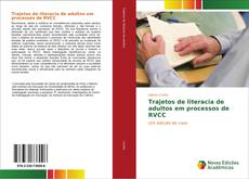 Capa do livro de Trajetos de literacia de adultos em processos de RVCC 