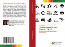 Buchcover von Teste de Nomeação para Crianças - TNF - C