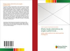 Bookcover of Efeito lesão eletrolitica do orgão subfornicial...
