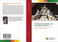 Introdução histórica aos princípios jurídicos kitap kapağı