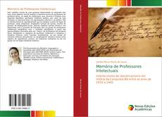 Buchcover von Memória de Professores Intelectuais