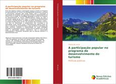 Capa do livro de A participação popular no programa de desenvolvimento do turismo 