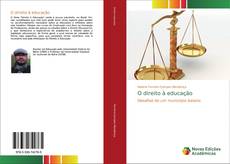 Capa do livro de O direito à educação 