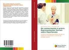 Capa do livro de Do conhecimento à práxis: Representações Sociais sobre Hipertensão 