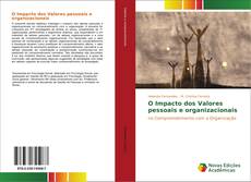 Capa do livro de O Impacto dos Valores pessoais e organizacionais 