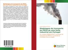 Portada del libro de Modelagem do transporte do PM10 de uma fonte industrial em Portugal