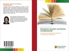 Capa do livro de Pesquisa escolar no Ensino Fundamental 