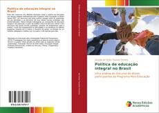 Política de educação integral no Brasil的封面