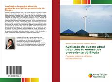 Capa do livro de Avaliação do quadro atual de produção energética proveniente do Biogás 