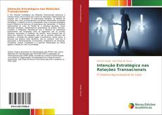 Capa do livro de Intenção Estratégica nas Relações Transacionais 
