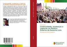 Capa do livro de Continuidade, mudanças e rupturas na Política Externa do Governo Lula 