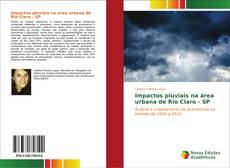 Capa do livro de Impactos pluviais na área urbana de Rio Claro - SP 