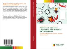 Buchcover von Mudança e Variação Linguística nas Histórias em Quadrinhos