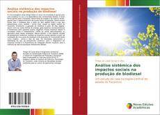 Buchcover von Análise sistêmica dos impactos sociais na produção de biodiesel