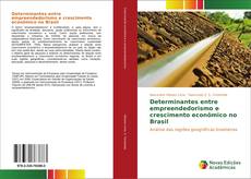 Capa do livro de Determinantes entre empreendedorismo e crescimento econômico no Brasil 