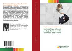 Buchcover von Terminologia bilíngue português-francês de contratos de trabalho