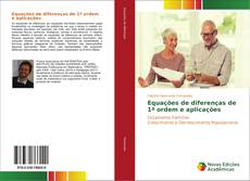 Bookcover of Equações de diferenças de 1ª ordem e aplicações