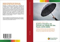 Portada del libro de Análise Climática de Chuvas na cidade de São Paulo (1970-2009)