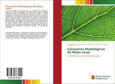 Buchcover von Caracteres Morfológicos do feijão caupi