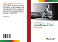 Buchcover von Implantação do portal acesso cidadão no estado do Ceará
