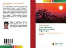 Observatórios de Desenvolvimento em Moçambique kitap kapağı