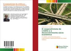 Buchcover von O cooperativismo de crédito e o desenvolvimento sócio-econômico