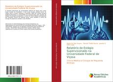 Capa do livro de Relatório de Estágio Supervisionado na Universidade Federal de Viçosa 