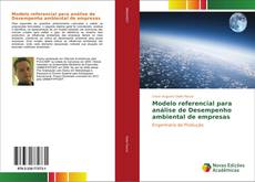 Обложка Modelo referencial para análise de Desempenho ambiental de empresas