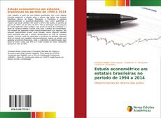 Обложка Estudo econométrico em estatais brasileiras no período de 1994 a 2014