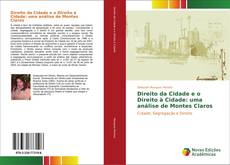 Copertina di Direito da Cidade e o Direito à Cidade: uma análise de Montes Claros