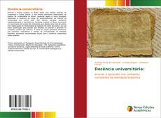 Docência universitária: kitap kapağı