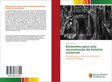 Elementos para uma reconstrução da história universal kitap kapağı